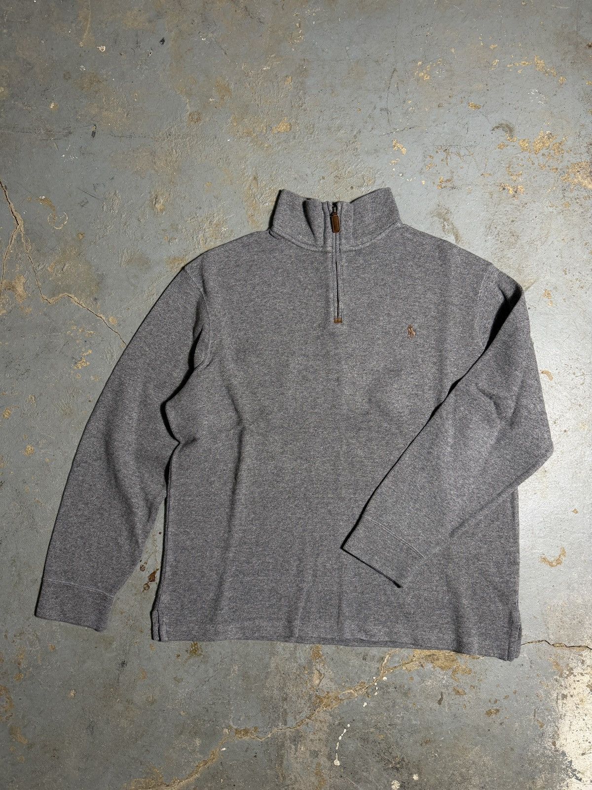 Polo Ralph Lauren Polo Ralph Lauren Quarter-Zip Sweater Size US L / EU 52-54 / 3 - 1 Thumbnail