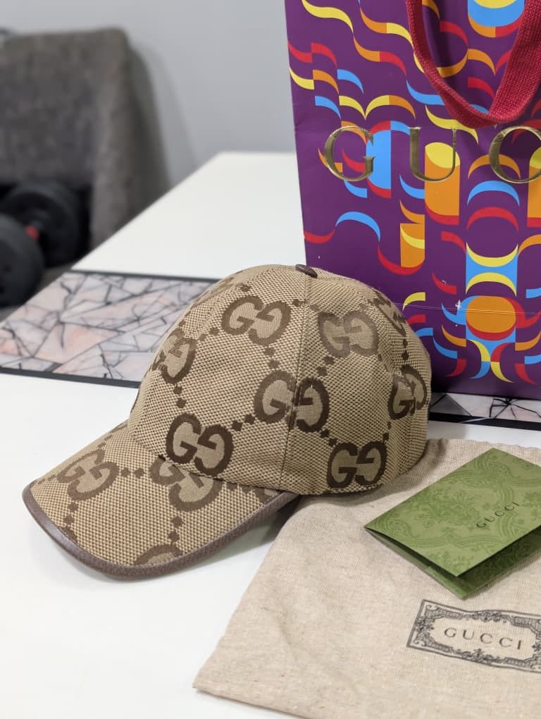 Gucci Authentic GUCCI Jumbo GG hat Size ONE SIZE - 4 Thumbnail
