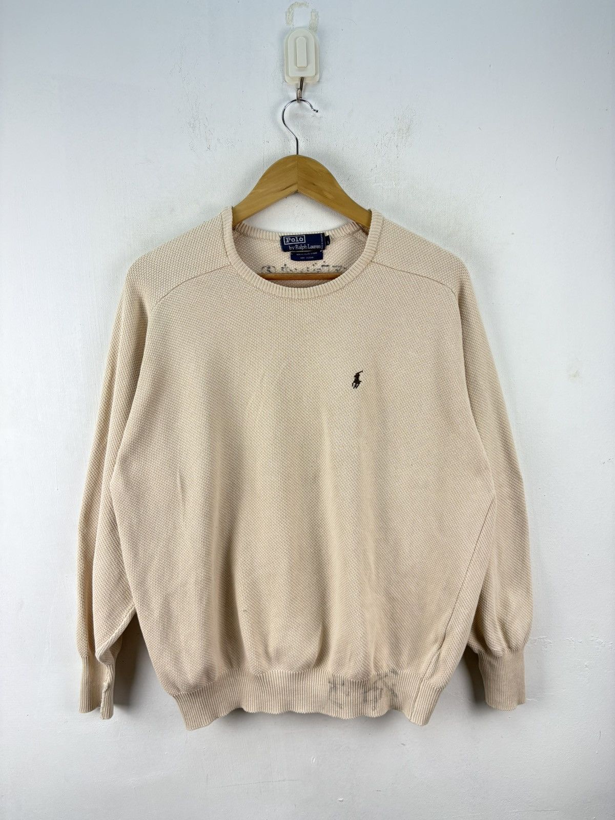 Polo Ralph Lauren Vintage 80s Polo Ralph Lauren Sweater Knit Jumper size L Size US L / EU 52-54 / 3 - 1 Thumbnail