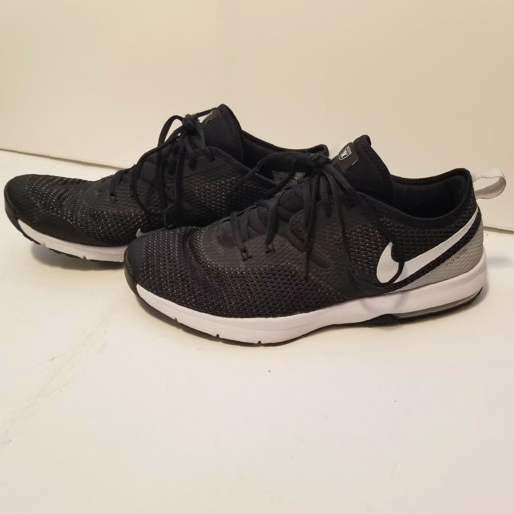 Nike Nike Flywire Mens Black Raiders Athletic Sneakers Size 14 Size US 14 / EU 47 - 5 Thumbnail