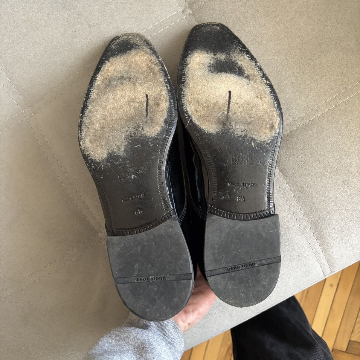 Hugo Boss Hugo Boss classic patent leather shoes No Box Size US 8.5 / EU 41-42 - 6 Thumbnail
