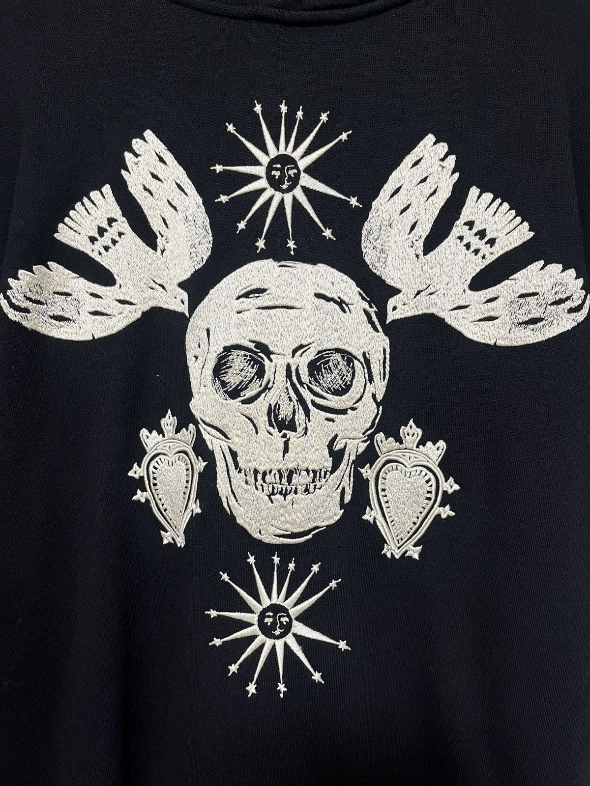Alexander McQueen Folklore Embroidered Hoodie Sz XL Size US XL / EU 56 / 4 - 4 Thumbnail