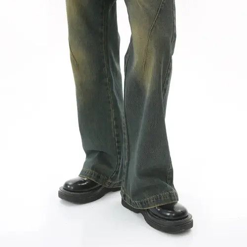 Vintage VIBE distressed fade washed jeans Size US 28 / EU 44 - 4 Thumbnail