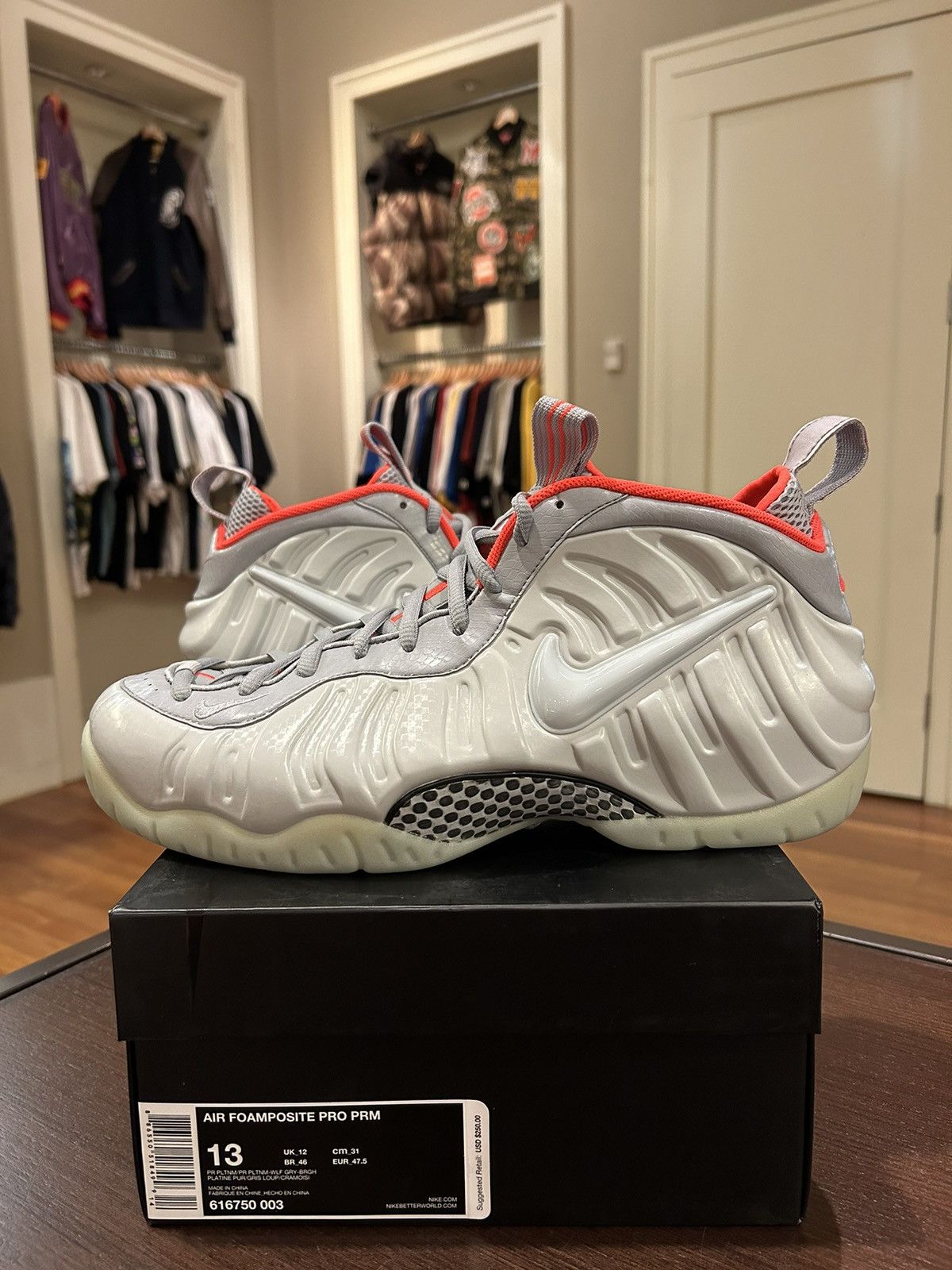 Nike Air Foamposite Pro Pure Platinum