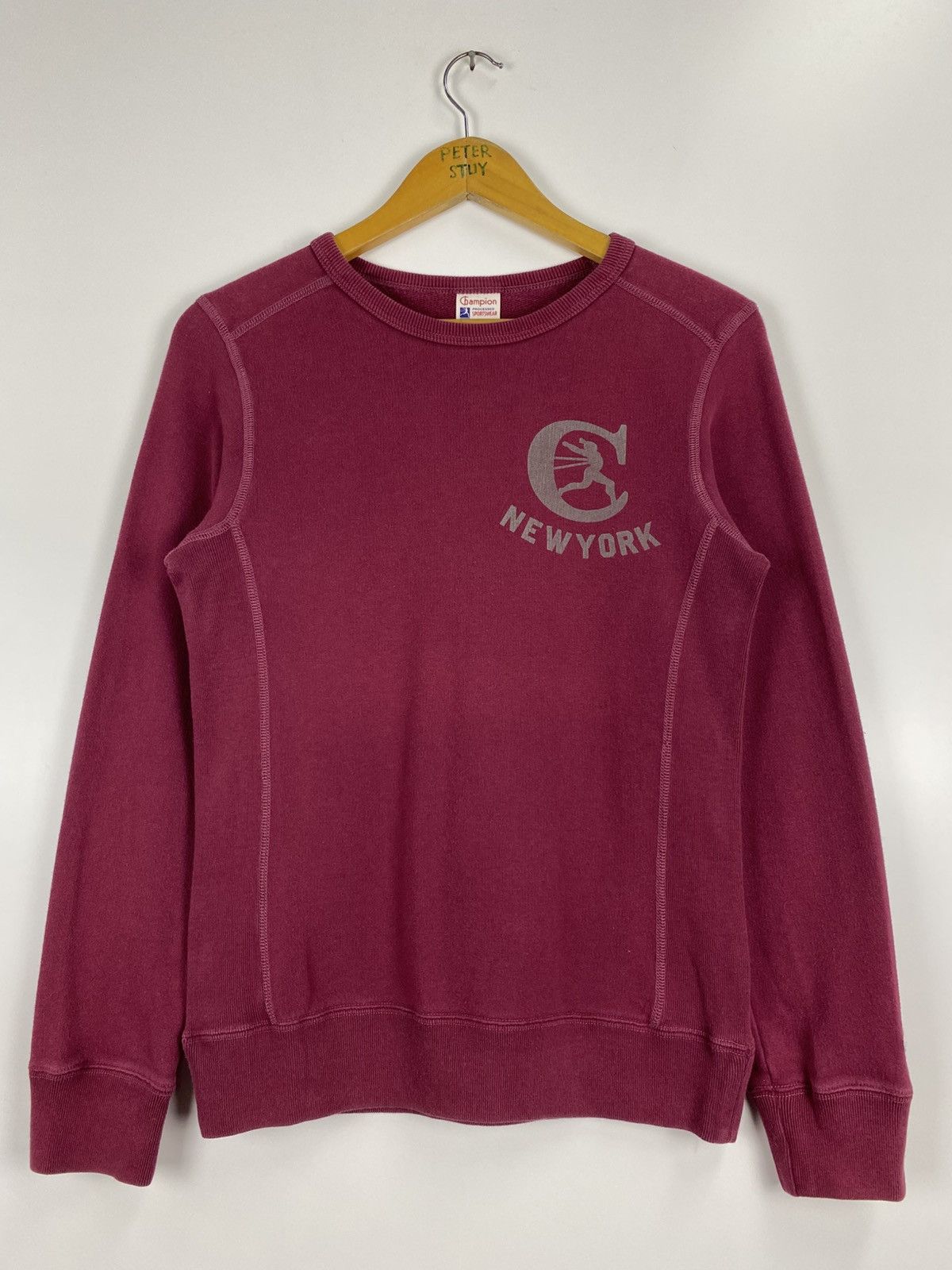 Champion × Vintage Vintage 90s Champions Sweatshirt Size S / US 4 / IT 40 - 3 Thumbnail