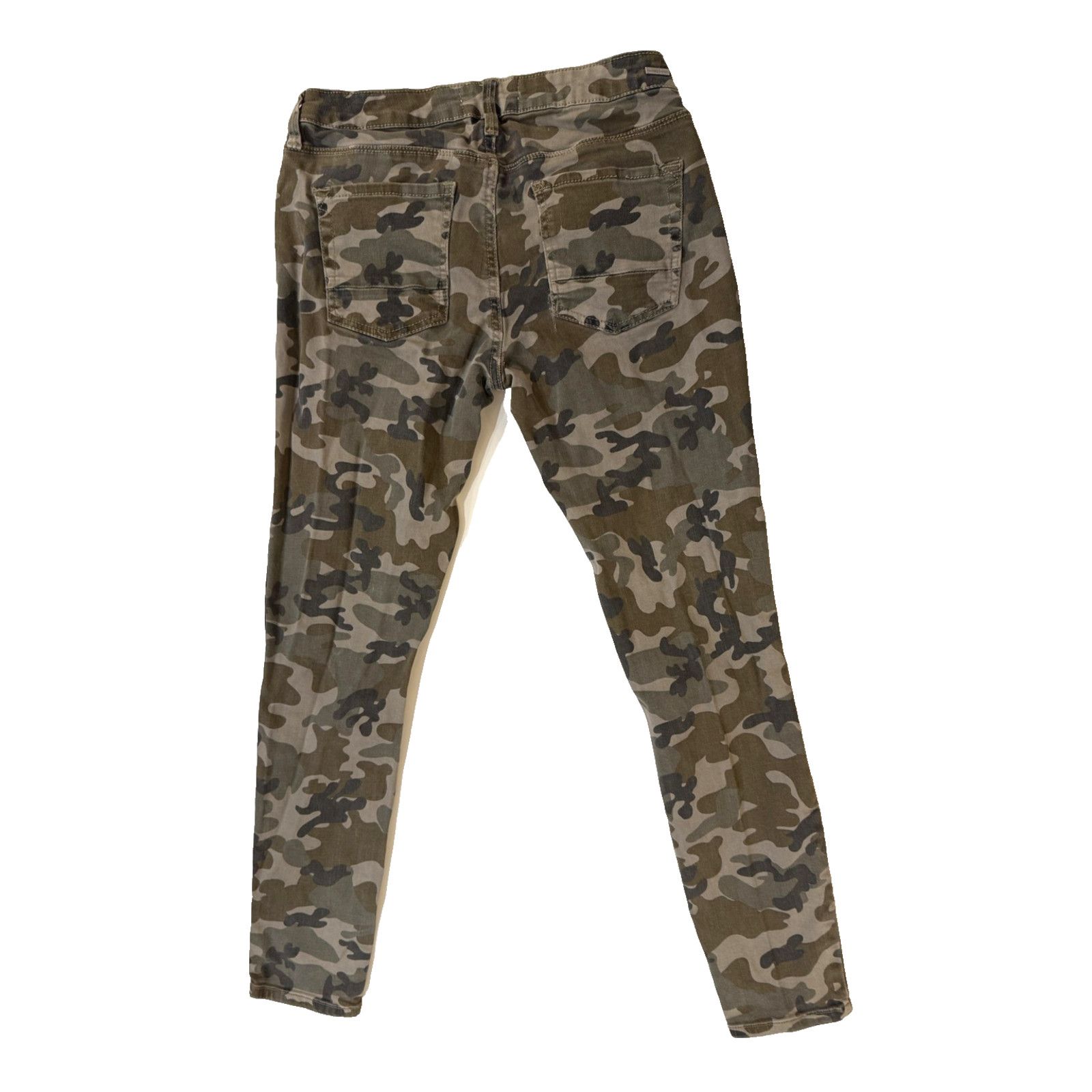Kendall And Kylie Kendall + Kylie Jeans Womens 26 Camouflage Skinny Stretch Size 26" / US 2 / IT 38 - 3 Thumbnail