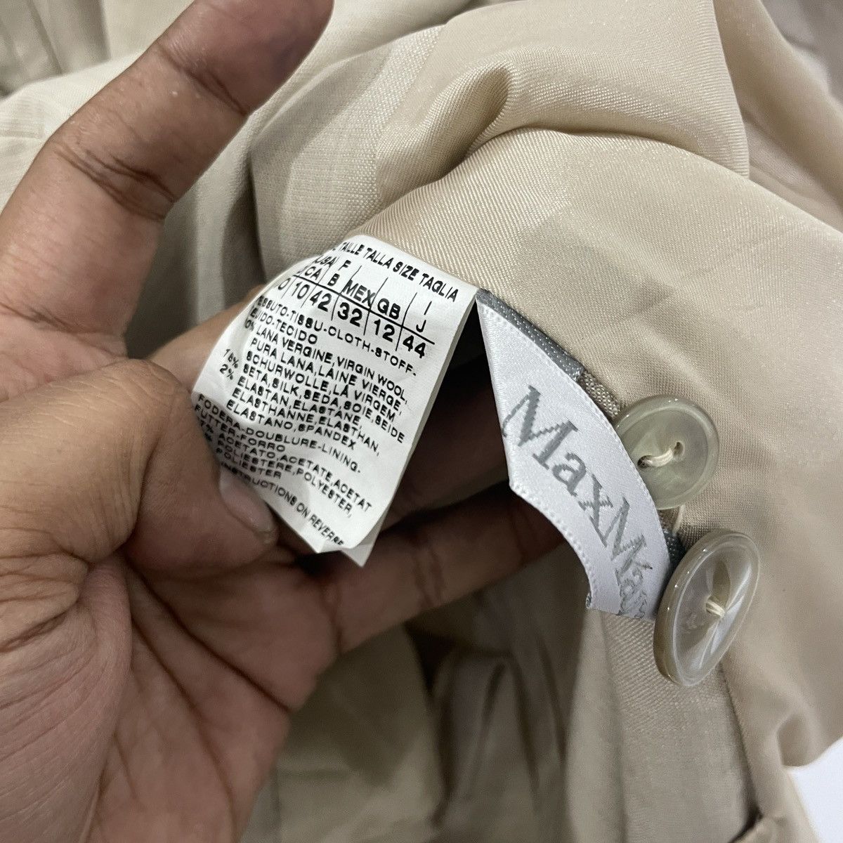 Max Mara Vintage Max Mara Coat Jacket Size L / US 10 / IT 46 - 6 Thumbnail
