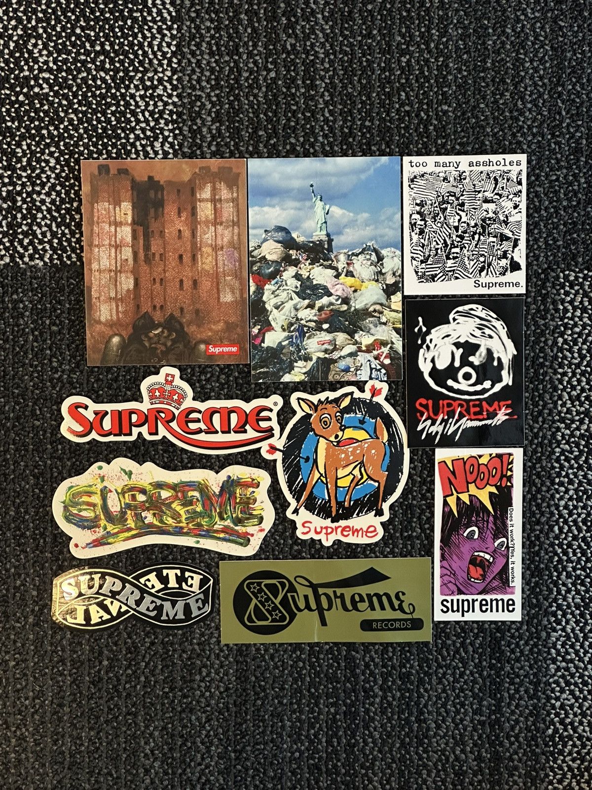 Supreme 10x Supreme Stickers Lot Size ONE SIZE - 1 Preview
