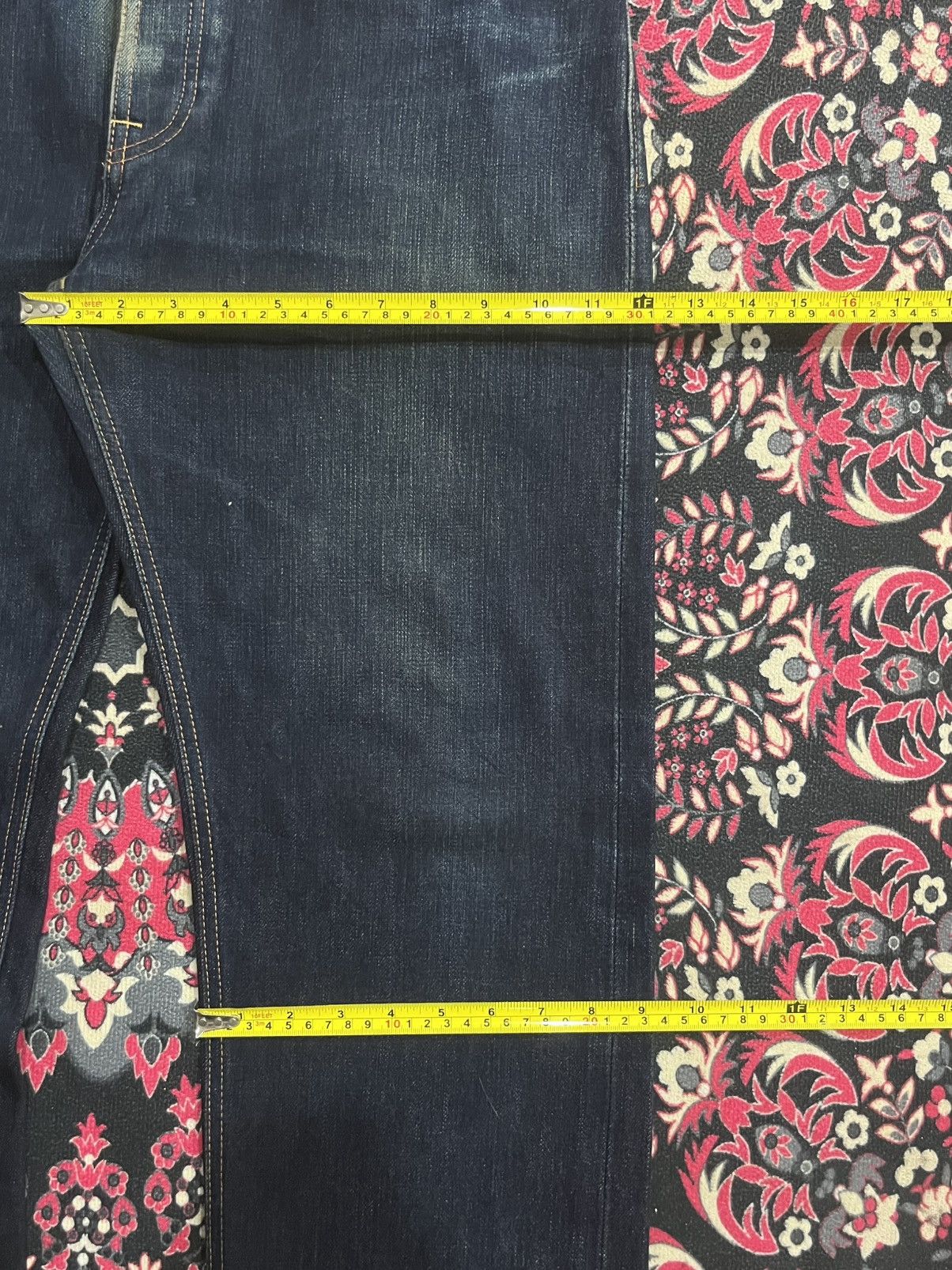 Sugar Cane ⚡️Selvedge⚡️Big John X Takeo Kikuchi Navy Blue Washed Raw Jean Size US 34 / EU 50 - 21 Thumbnail
