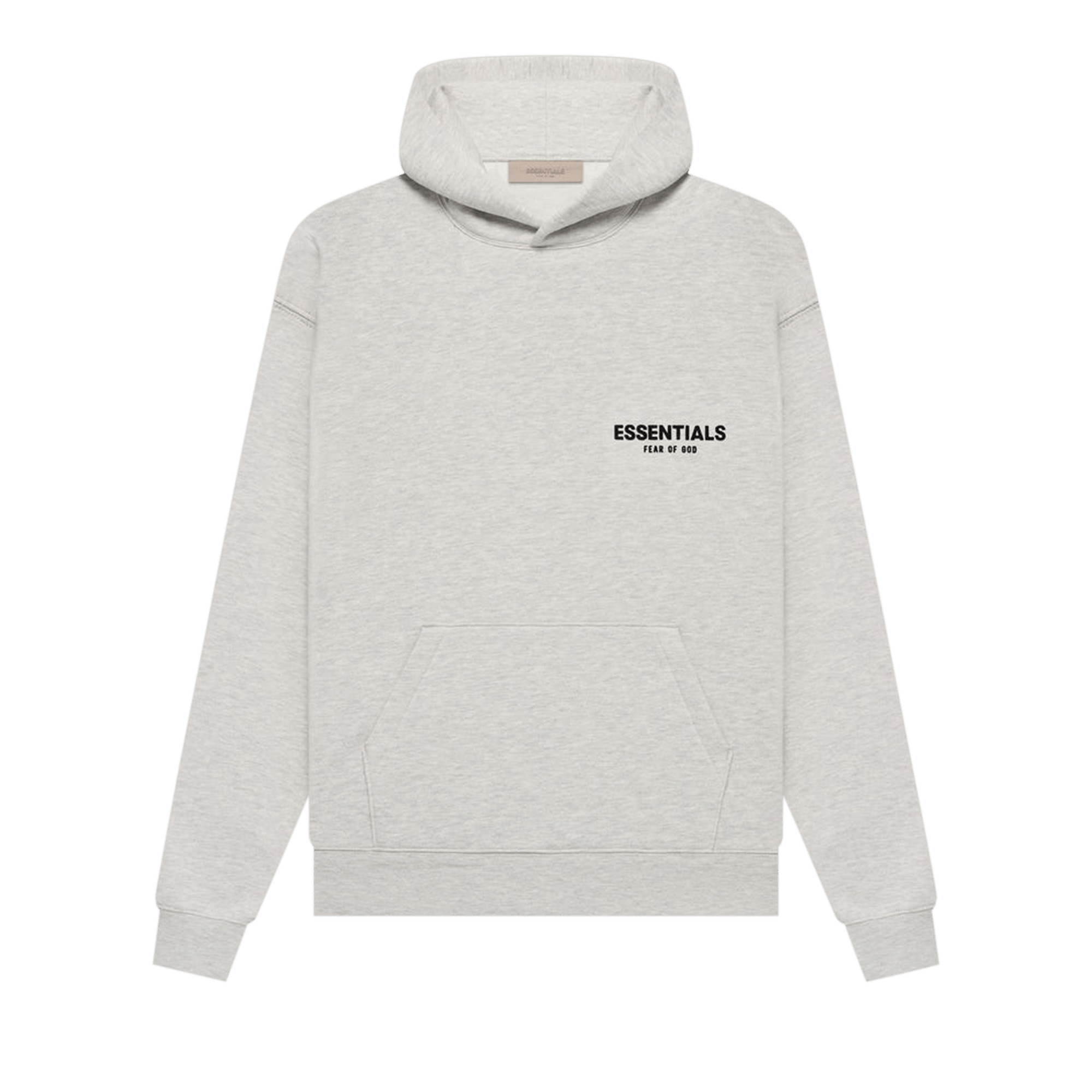 image of Essentials Hoodie Light Oatmeal in Grey, Men's (Size XS)