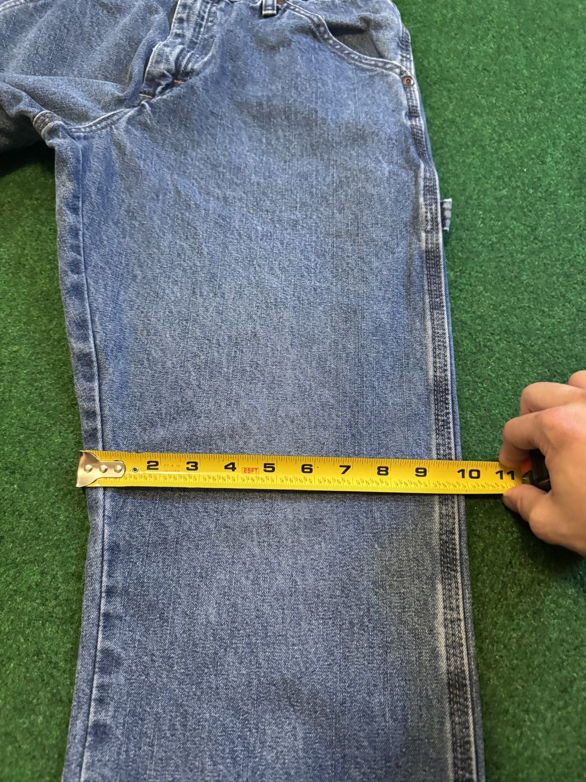 Wrangler Y2K Wrangler Carpenter Baggy Relaxed Skater Grunge Jeans Size US 30 / EU 46 - 8 Thumbnail