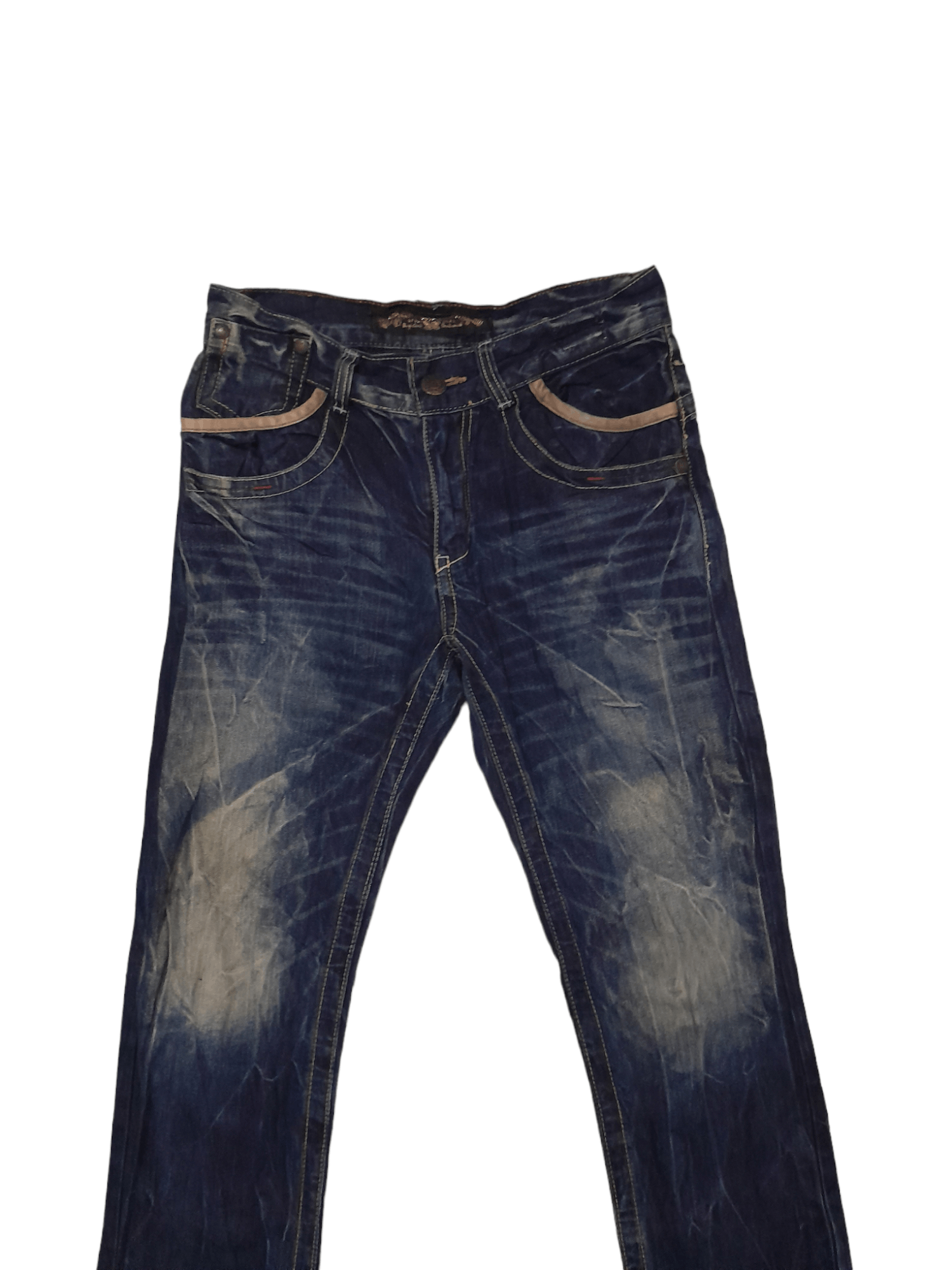 Japanese Brand Red Label Red Pepper Gold Edition Flare Denim (F273) W30 Size US 30 / EU 46 - 2 Thumbnail