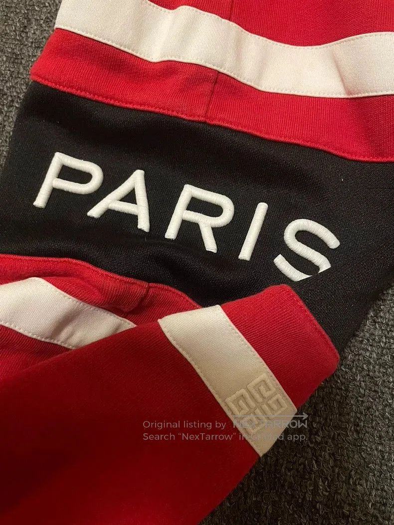Givenchy Givenchy Red Embroidered Sweatpants. Size US 34 / EU 50 - 3 Thumbnail