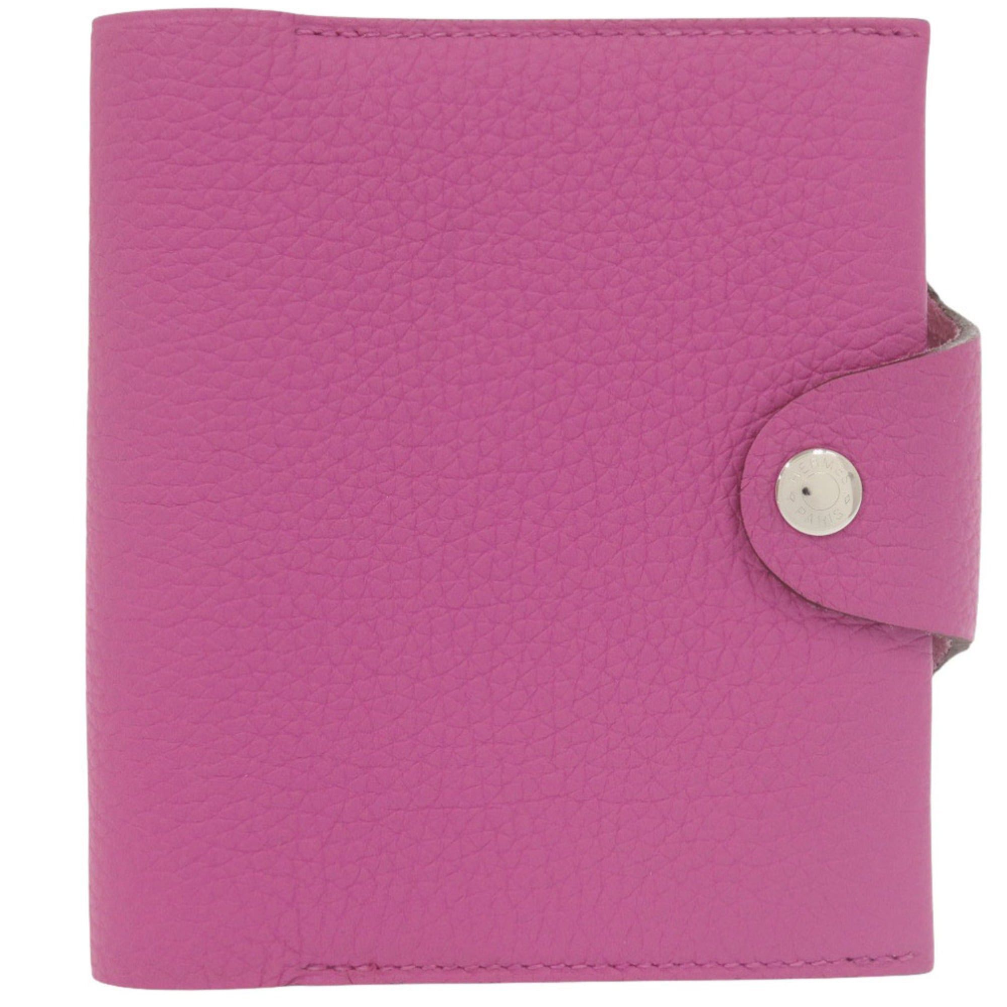 Hermes Hermes Excellent condition Hermès Ulysse Neo Mini Togo Magnolia Notebook Cover with Silver Hardware and C Stamp (2018 Model) 0129 Size ONE SIZE - 1 Thumbnail