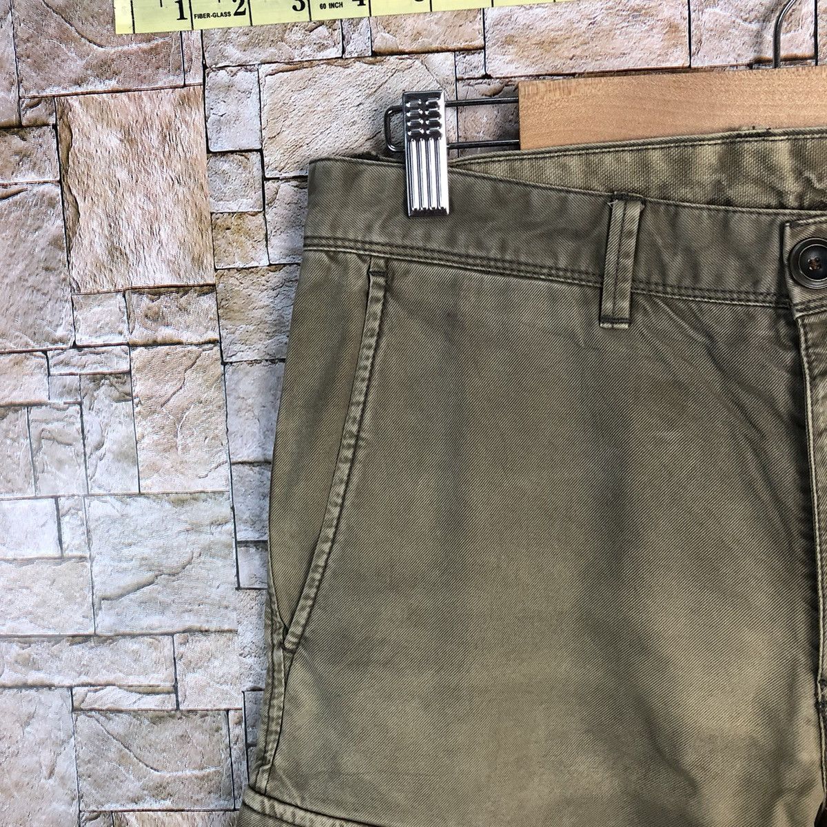 Japanese Brand Back Number Brown Cargo Multipocket Pants #A439 Size US 30 / EU 46 - 8 Thumbnail