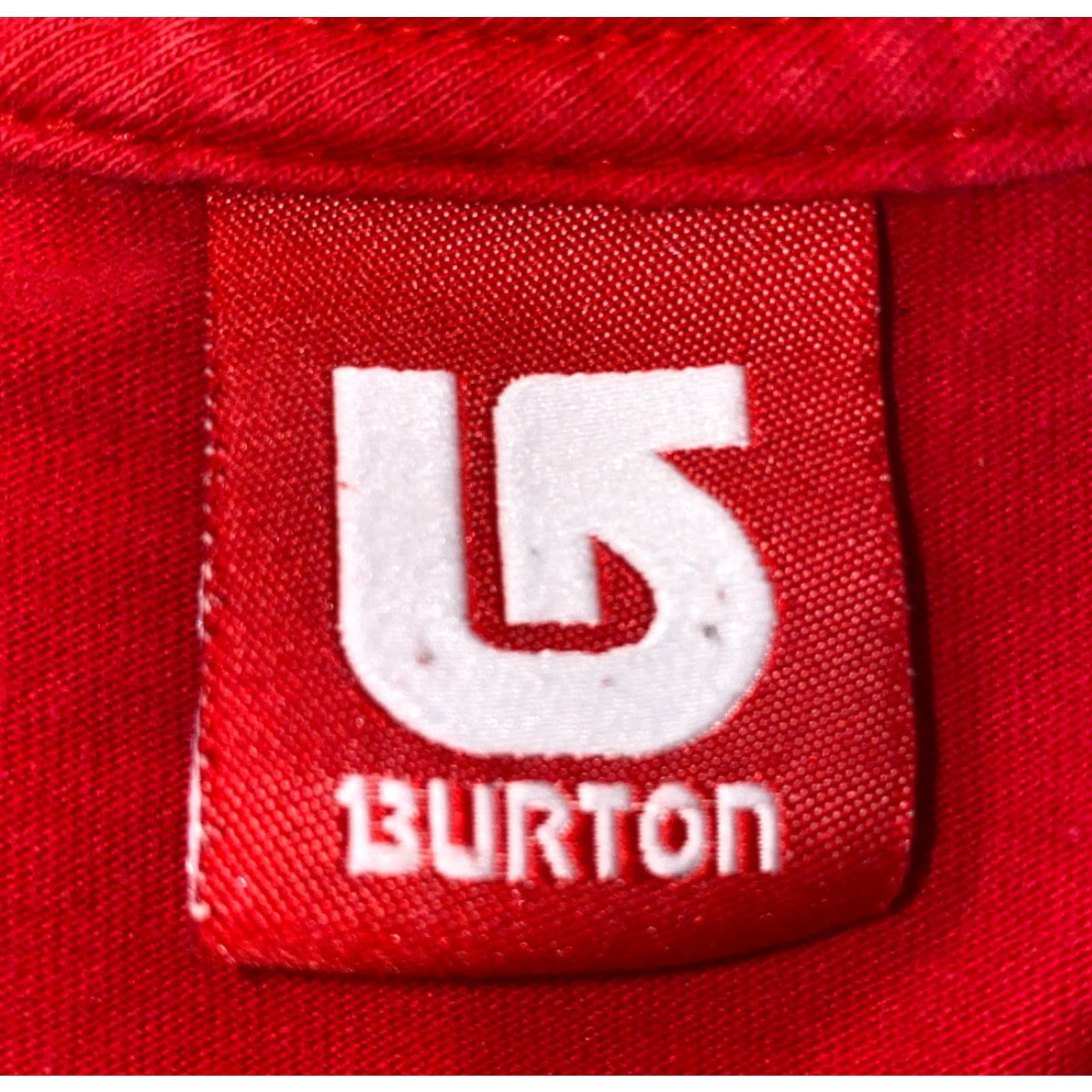 Burton Burton Red Mountain T-Shirt Mens Large Red Short Sleeve 23 In Armpit Band Burton Model Regular Cotton Size US L / EU 52-54 / 3 - 4 Thumbnail