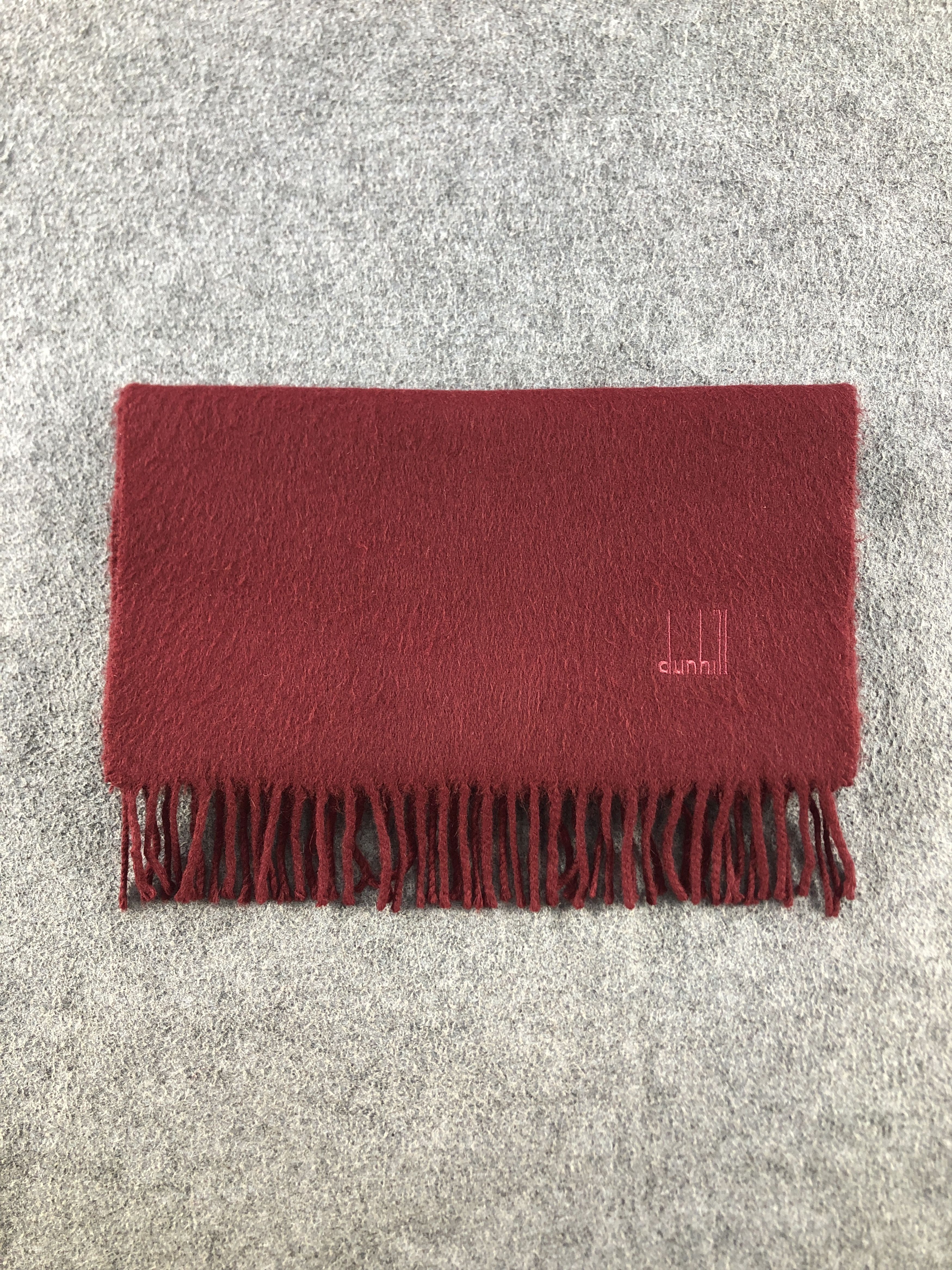 Alfred Dunhill Alfred Dunhill Cashmere Scarf / Muffler / Neckwear P845 Size ONE SIZE - 7 Thumbnail