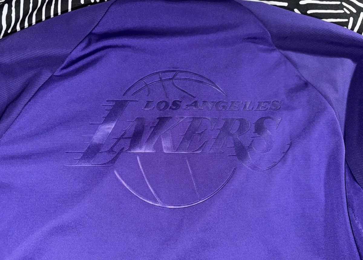 Adidas Lakers Warm Up Jacket Worn Once Size Large Size US L / EU 52-54 / 3 - 3 Thumbnail