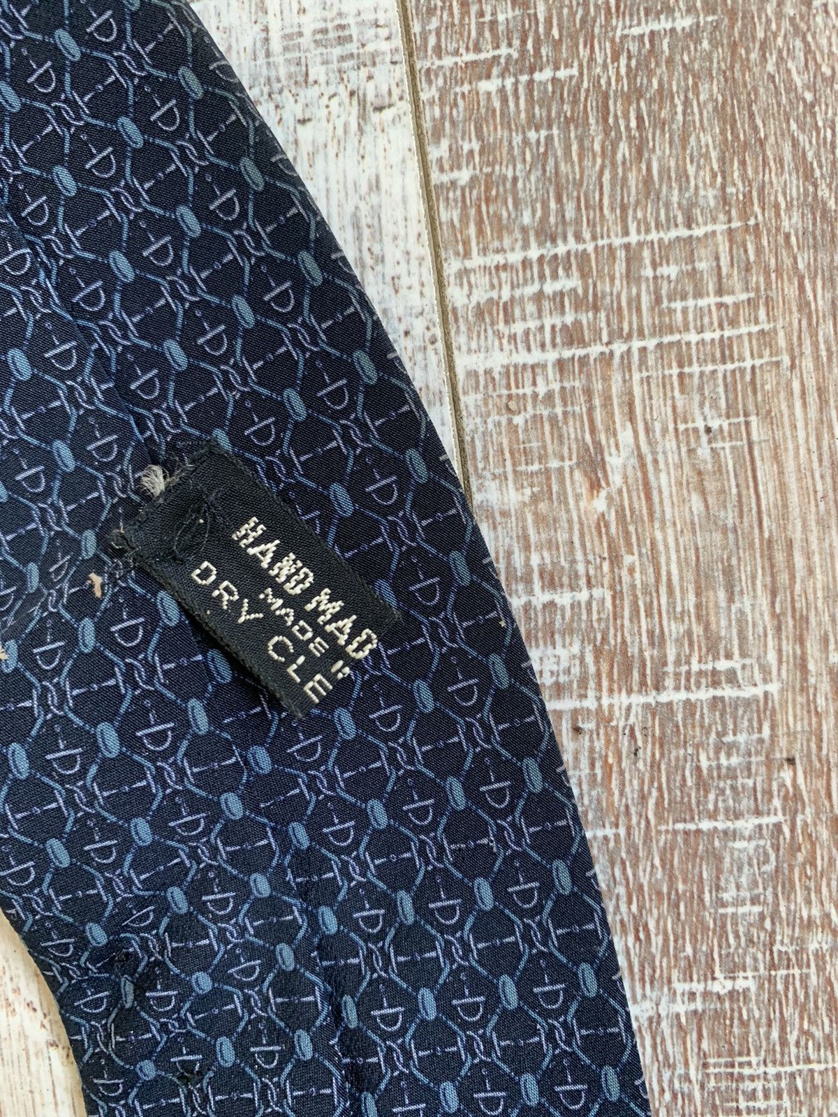 Celine × Vintage Vintage Celine Paris Silk Tie Size ONE SIZE - 6 Thumbnail