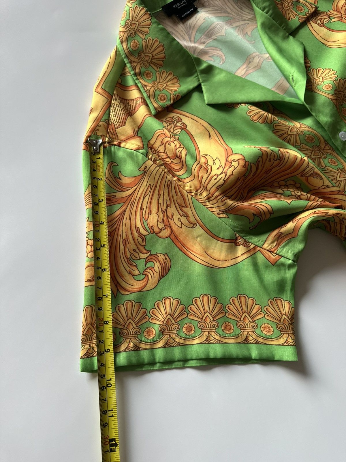 Versace Versace Silk Barocco Medusa shirt Size US L / EU 52-54 / 3 - 19 Thumbnail