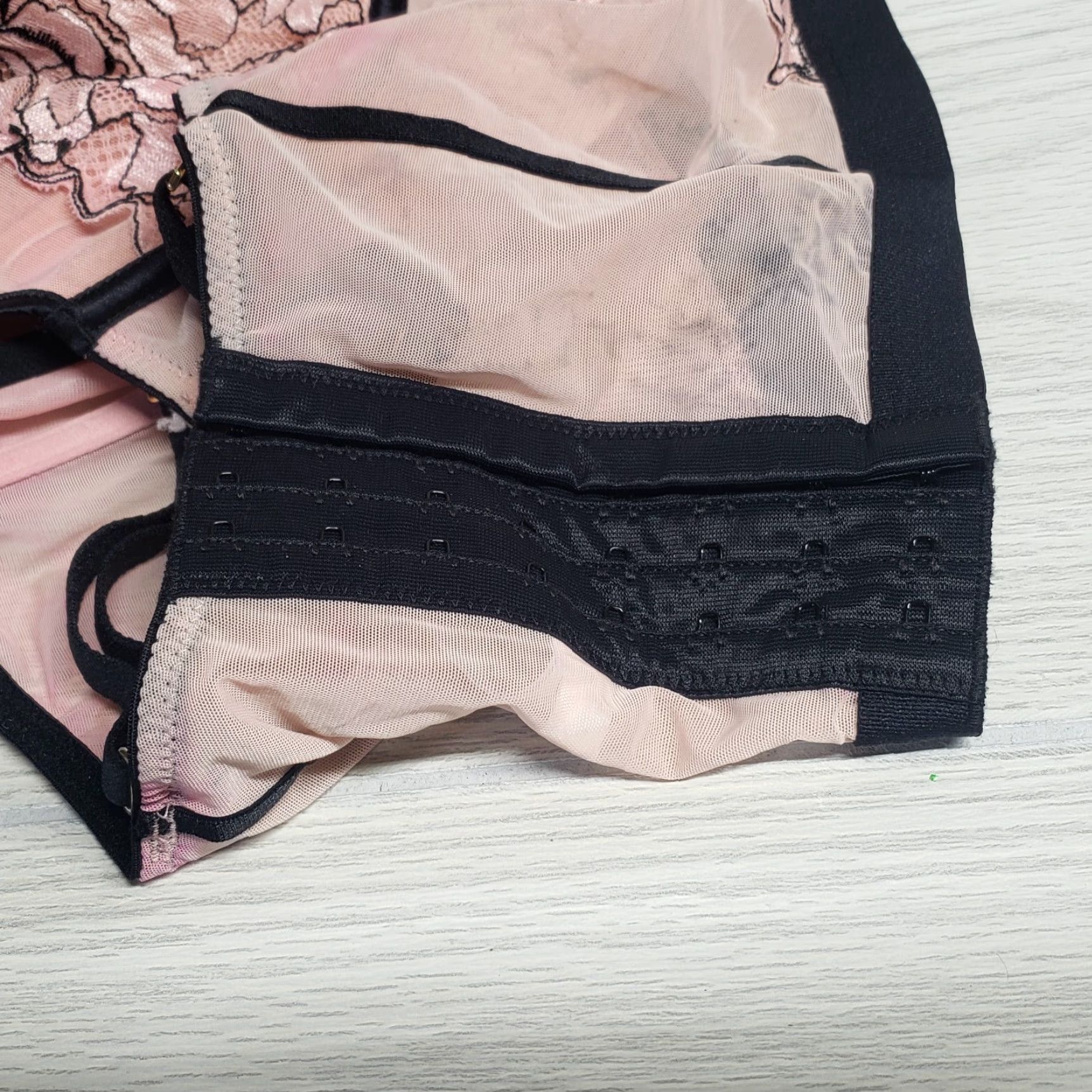 Vintage Auden Bralette Bra Pink Women's XL Extra Large Size ONE SIZE - 4 Thumbnail