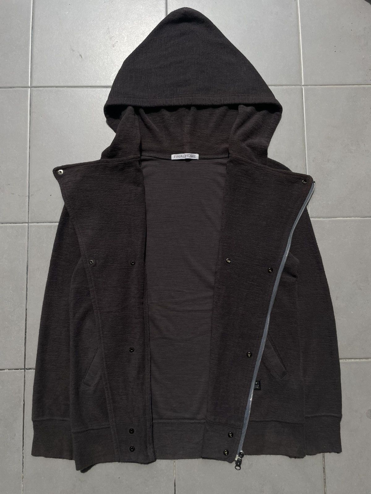 Final Home Vintage Final Home Issey Miyake Asymmetrical Zipper Jacket Size US XS / EU 42 / 0 - 8 Thumbnail