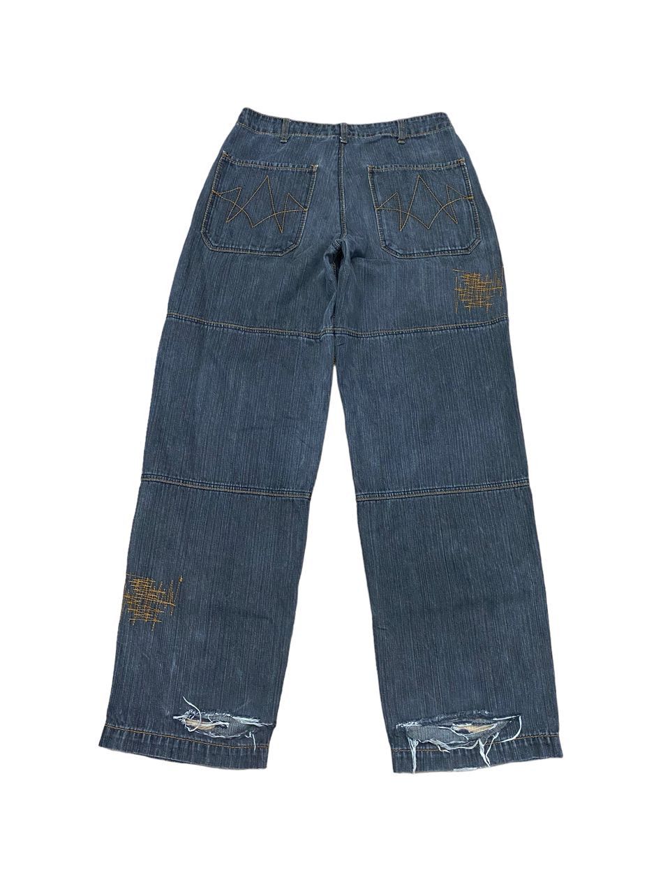PURO 💥BEST OFFER💥AMORE PURO DOUBLE KNEE BADDY DENIM Size US 32 / EU 48 - 2 Thumbnail