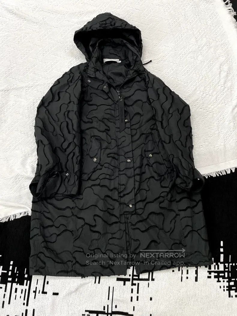 Dior Dior Black jacquard hooded windbreaker jacket Size XXS / US 00 / IT 34 - 1 Thumbnail