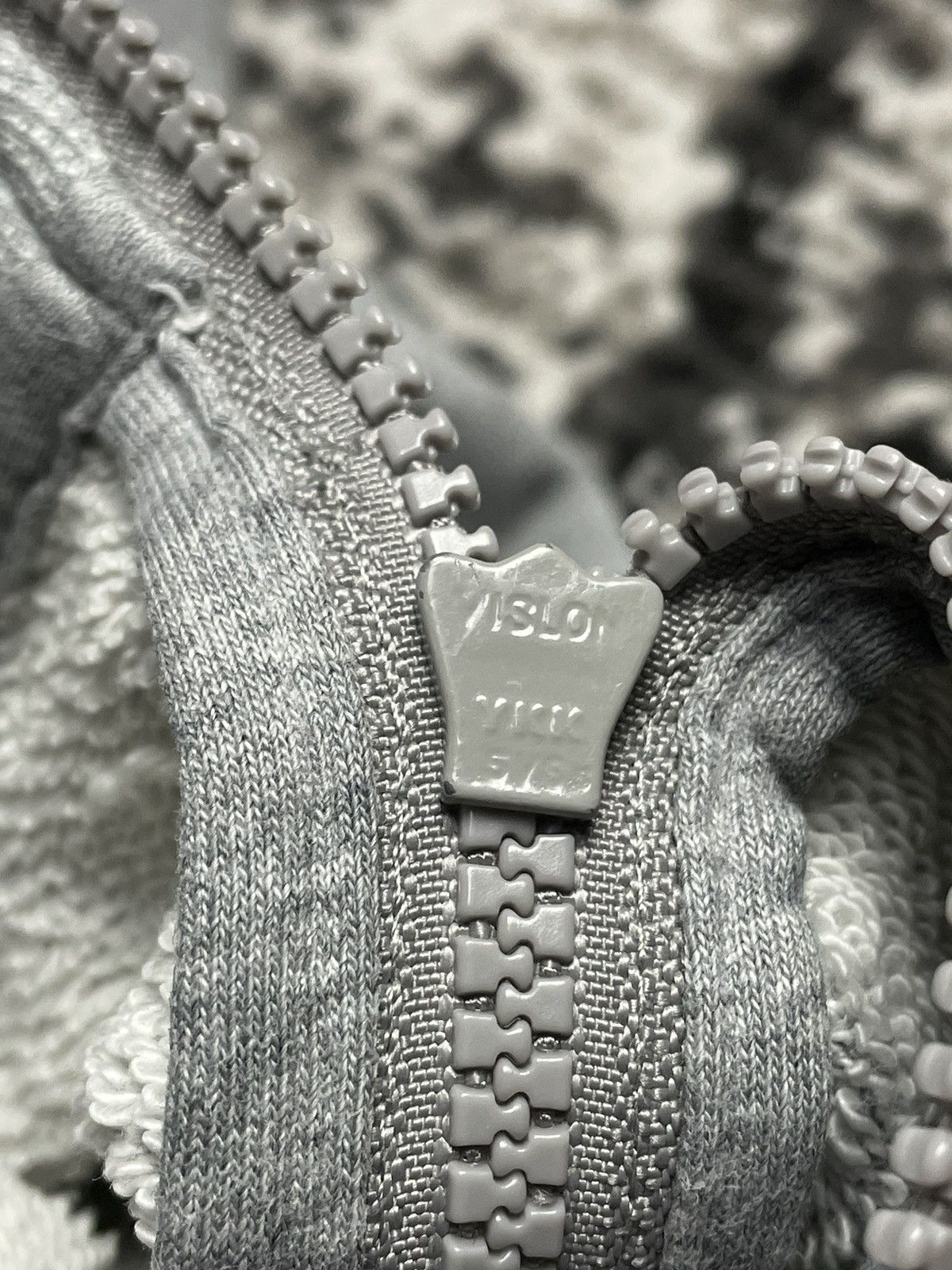 Nike × Vintage Vintage 90’s Nike Full Zip Basic Gray Hoodie Size US M / EU 48-50 / 2 - 9 Thumbnail