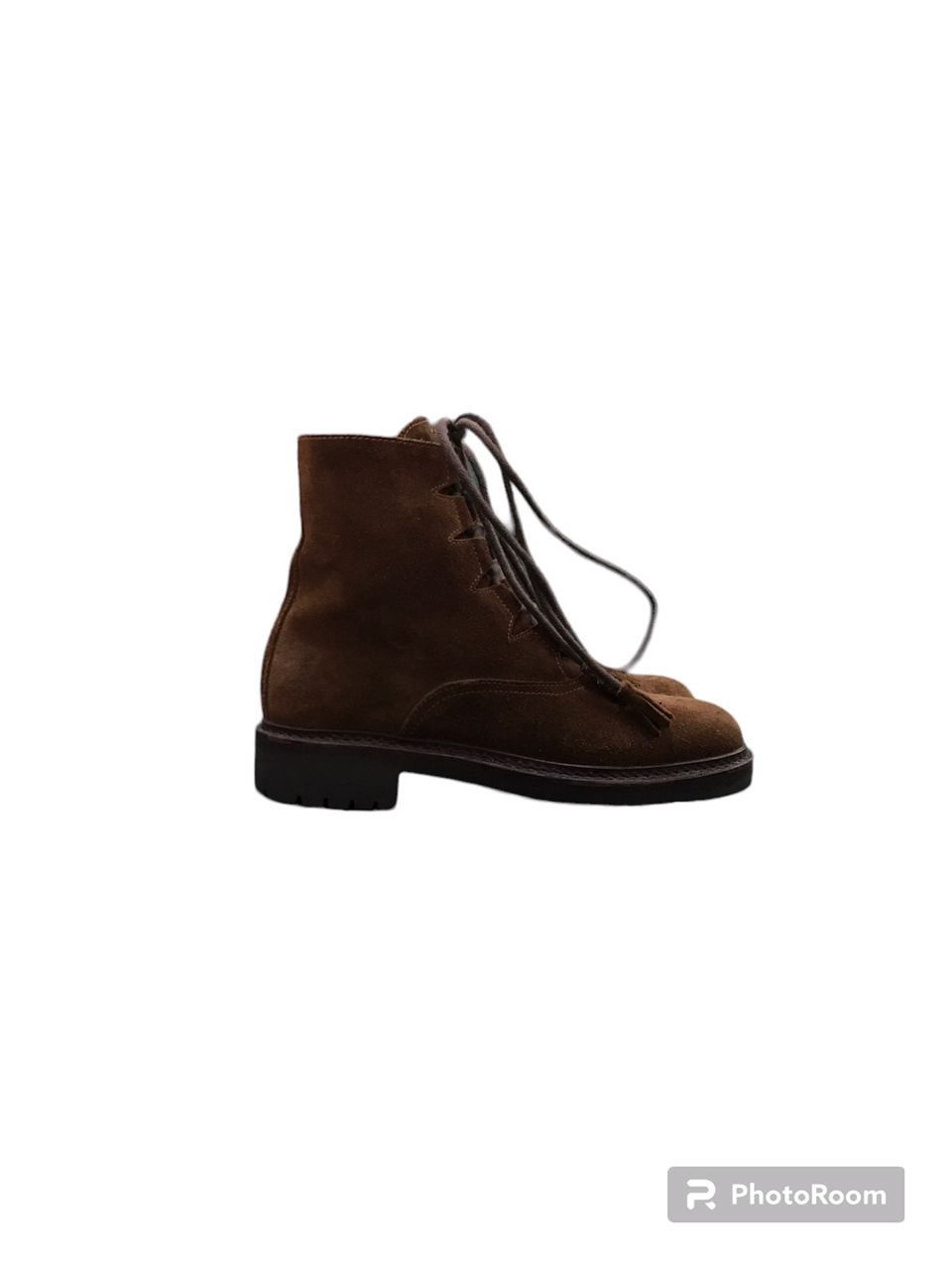 Polo Ralph Lauren × Vintage Vintage Polo Ralph Lauren Suede Leather Boots Size US 6.5 / IT 36.5 - 3 Thumbnail