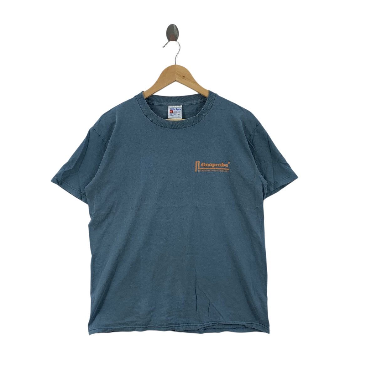 Vintage Vintage 90s GEOPROBE SYSTEMS MACHINES Drill Rig Tee Shirt Size US M / EU 48-50 / 2 - 2 Thumbnail