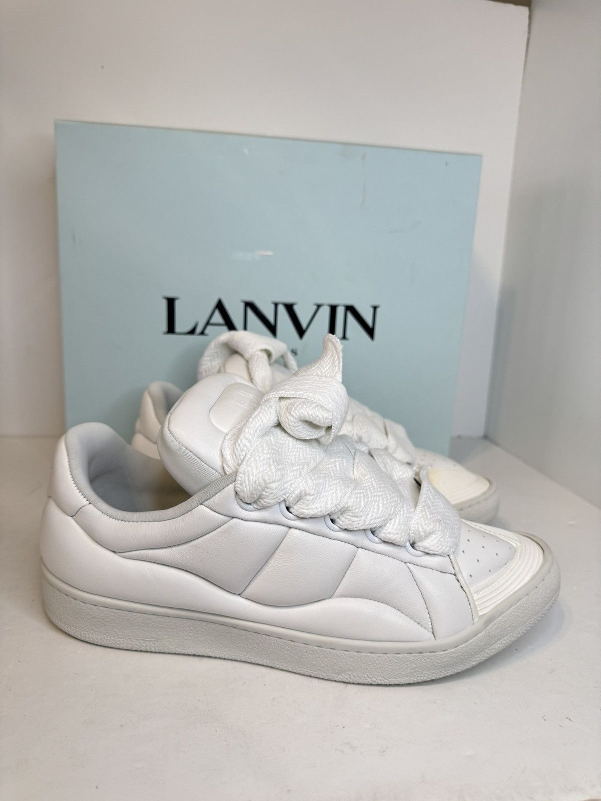 【美品】LANVIN SNEAKERS CURB / WHT $_57.JPG?set_id=880000500F