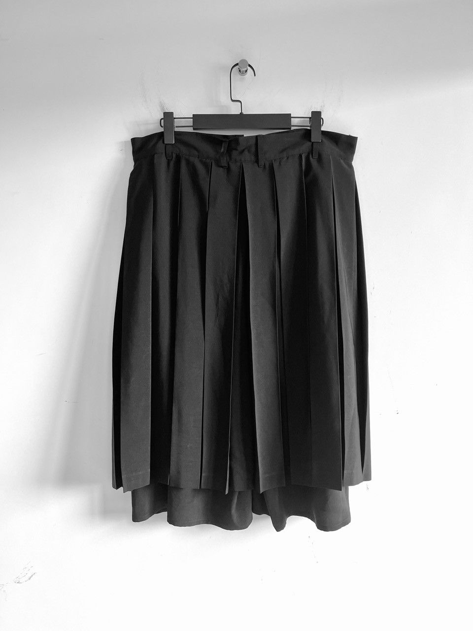 Yohji Yamamoto Ground Y Yohji Yamamoto - Wrapped Layer Pleated Skirt Pants Size US 32 / EU 48 - 1 Thumbnail