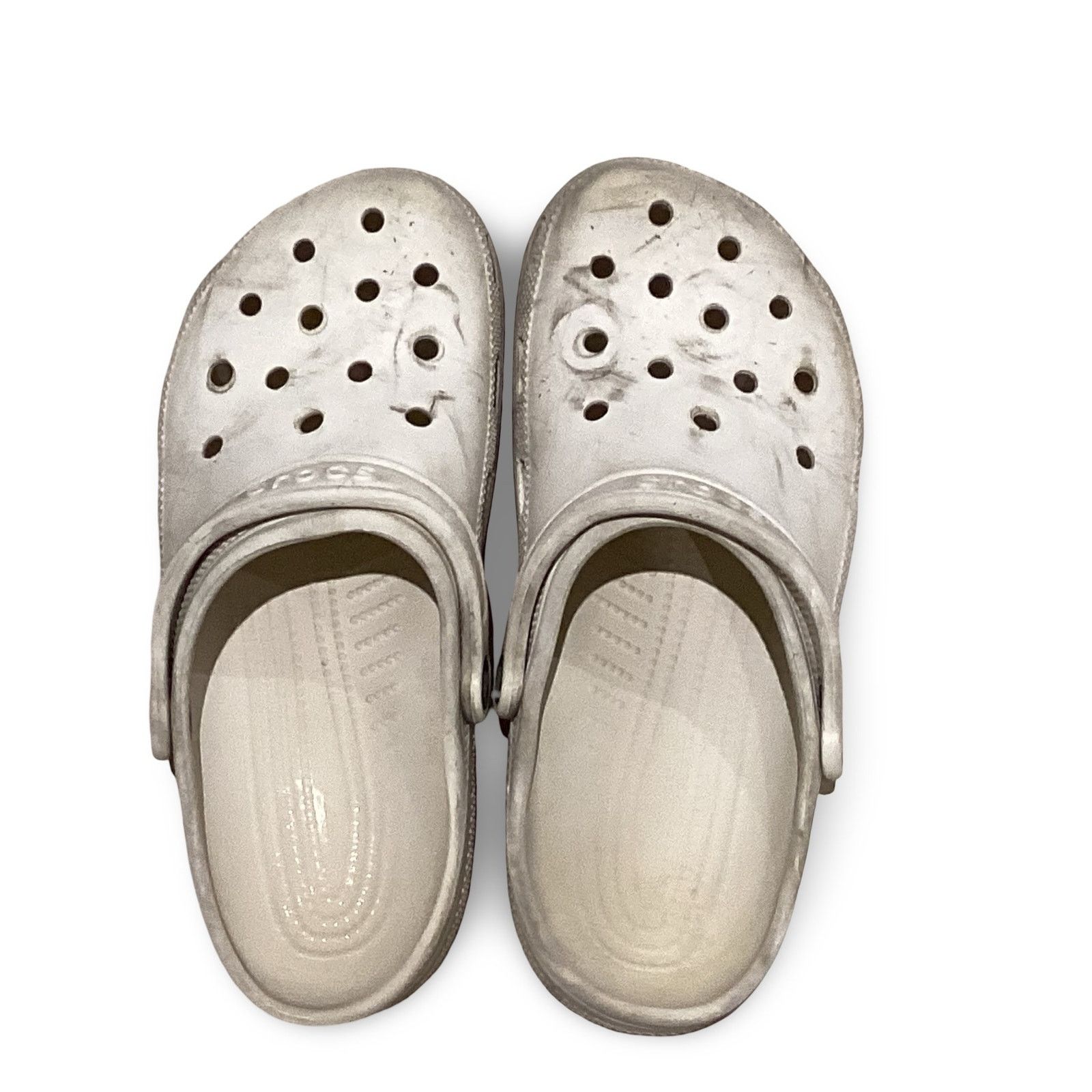 Crocs Classic White Crocs Size US 8 / EU 41 - 6 Thumbnail