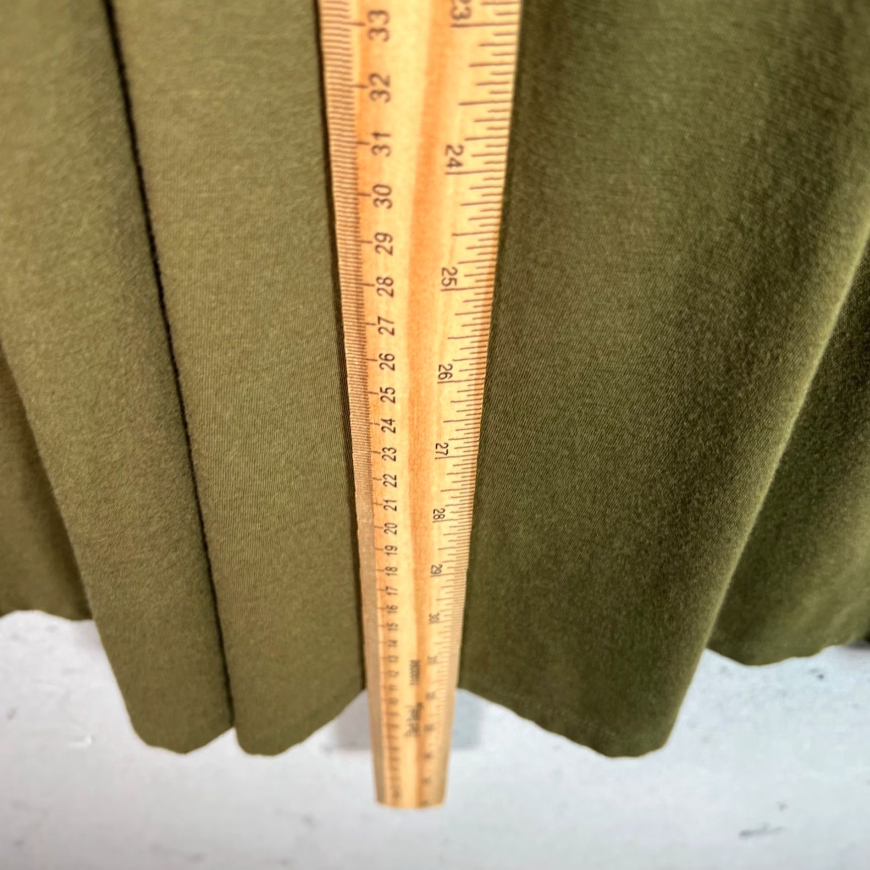 Uniqlo VINTAGE Uniqlo Women's Dress Adult XS Sleeveless A-Line Casual Cotton Modal Green 2000s Size XS / US 0-2 / IT 36-38 - 6 Thumbnail