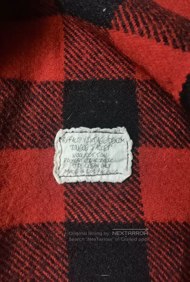 Greg Lauren Greg Lauren Woolen tartan ancient fabric denim patchwork o Size US M / EU 48-50 / 2 - 5 Thumbnail
