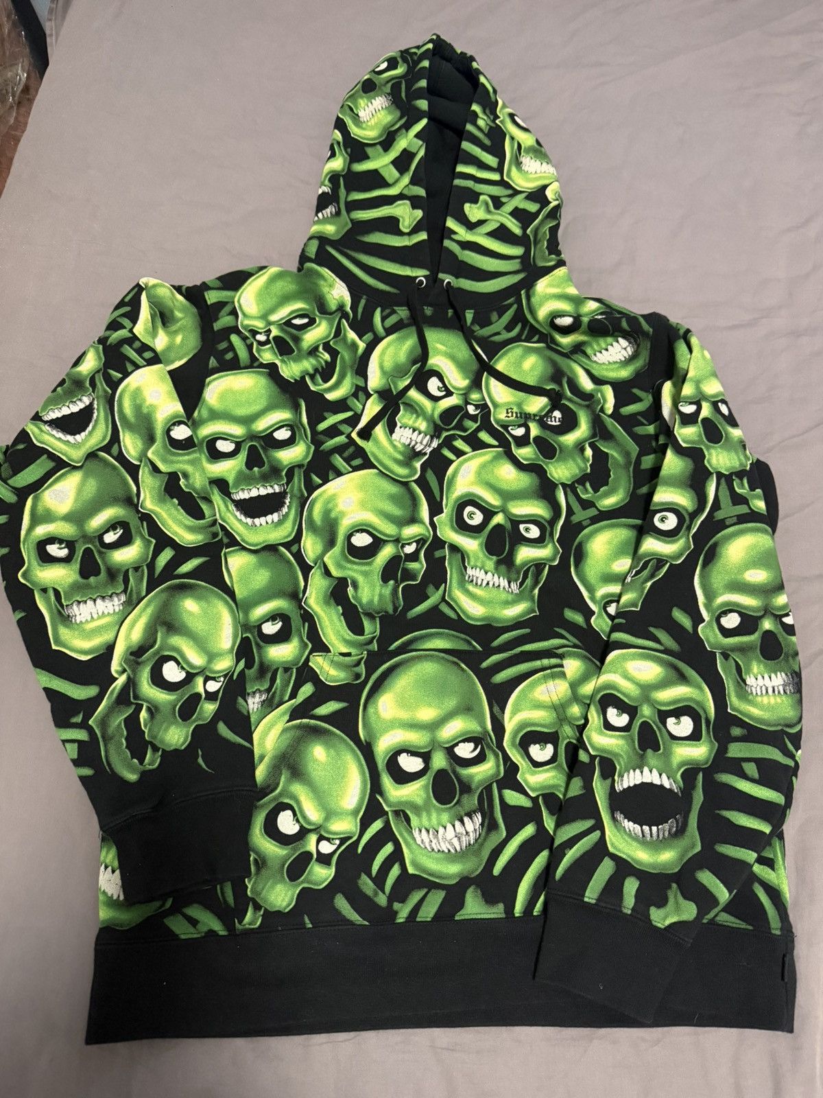 ア*メ様 SUPREME 18SS Skull Pile HoodedSweat Supreme supreme ss18 skull pile hoodie | Grailed