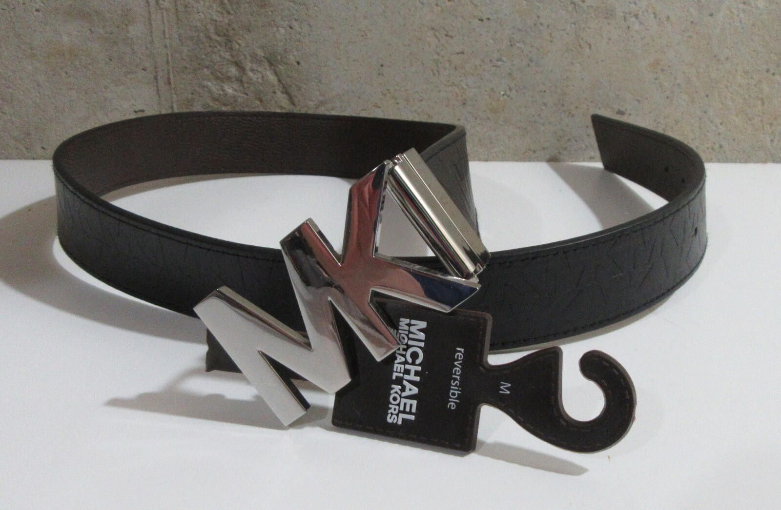 Michael Kors Michael Kors Womens Reversible Belt Logo NWT Size ONE SIZE - 1 Thumbnail