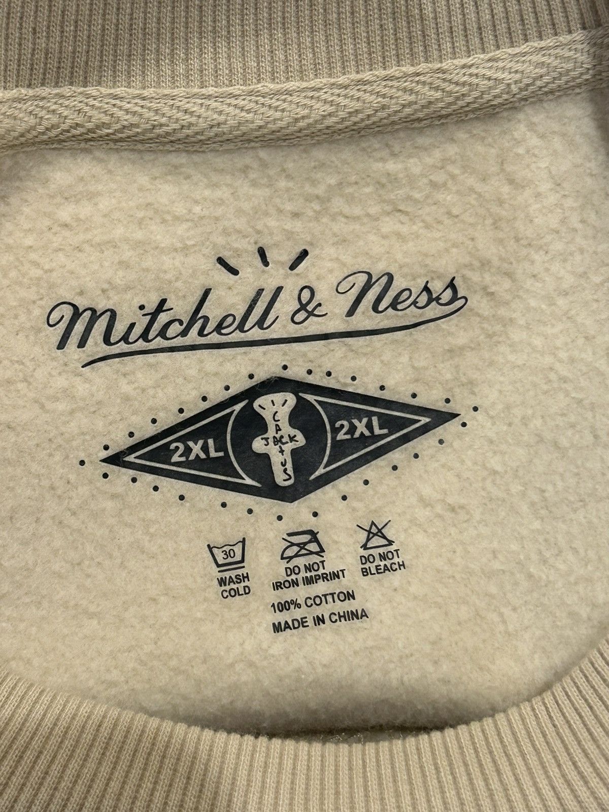 Mitchell & Ness × NCAA × Travis Scott Travis Scott x Mitchell & Ness Oklahoma Sooners Sweatshirt Size US XXL / EU 58 / 5 - 7 Thumbnail
