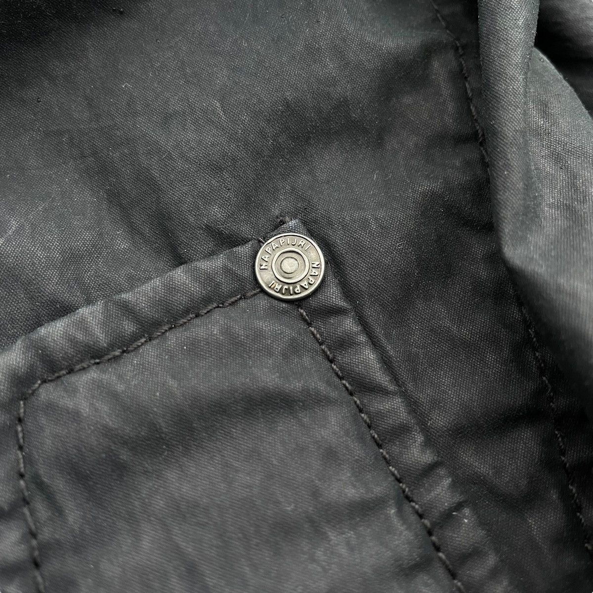 Napapijri × Vintage VINTAGE NAPAPIJRI GEOGRAPHIC COAT PARKAS JACKET Size US L / EU 52-54 / 3 - 7 Thumbnail