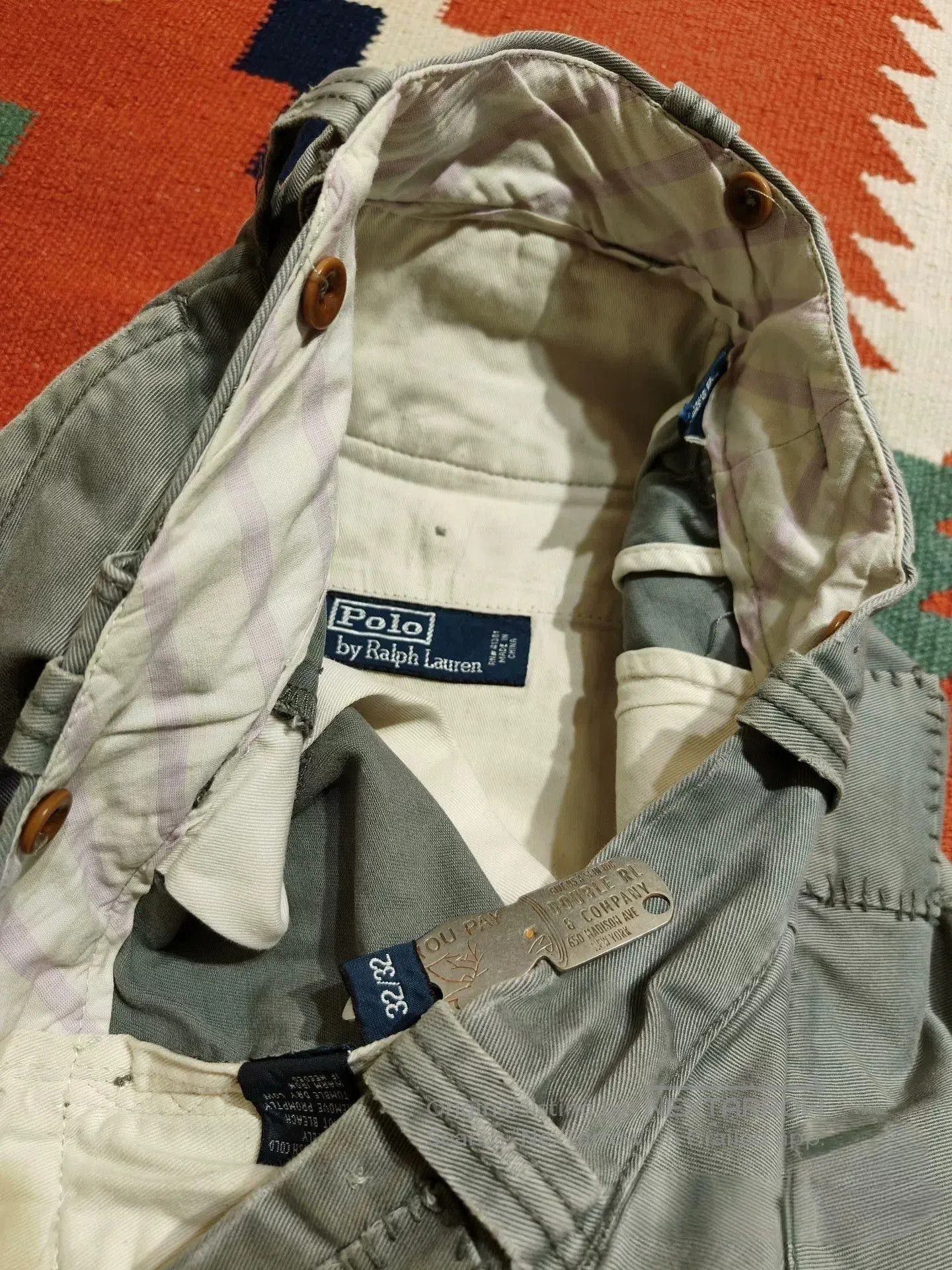 RRL Ralph Lauren Vintage RRL Distressed Patch Pants. Size US 32 / EU 48 - 6 Thumbnail