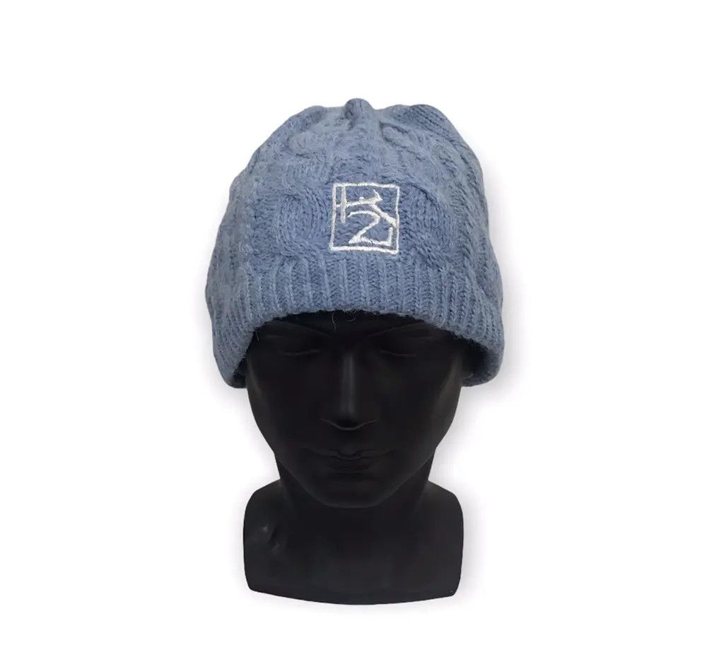 Japanese Brand × Vintage Japanese Brand Plain Beanie Hat Size ONE SIZE - 1 Thumbnail