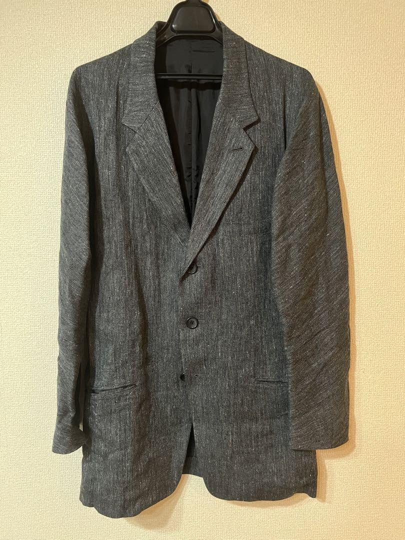 Yohji Yamamoto Yohji Yamamoto 2024SSLOOK5 Linen Jacket Size US M / EU 48-50 / 2 - 2 Thumbnail