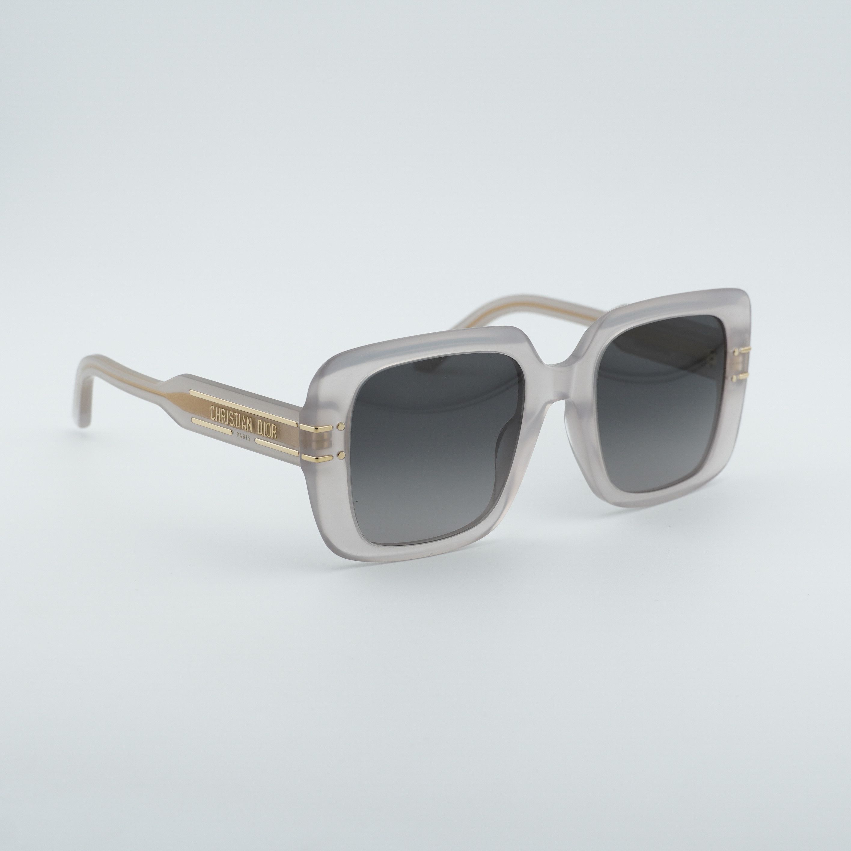 Dior Dior DIORSIGNATURE S11F 78A1 Sunglasses Brown Square Frame Size ONE SIZE - 8 Thumbnail