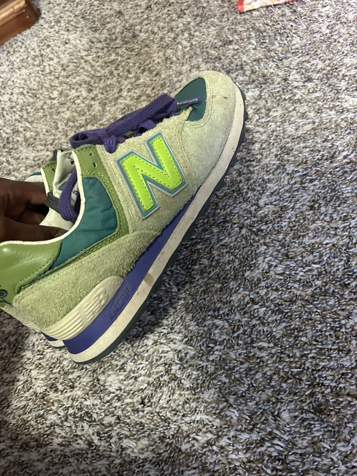 New Balance × Stray Rats Stray Rats New Balance 574 Green