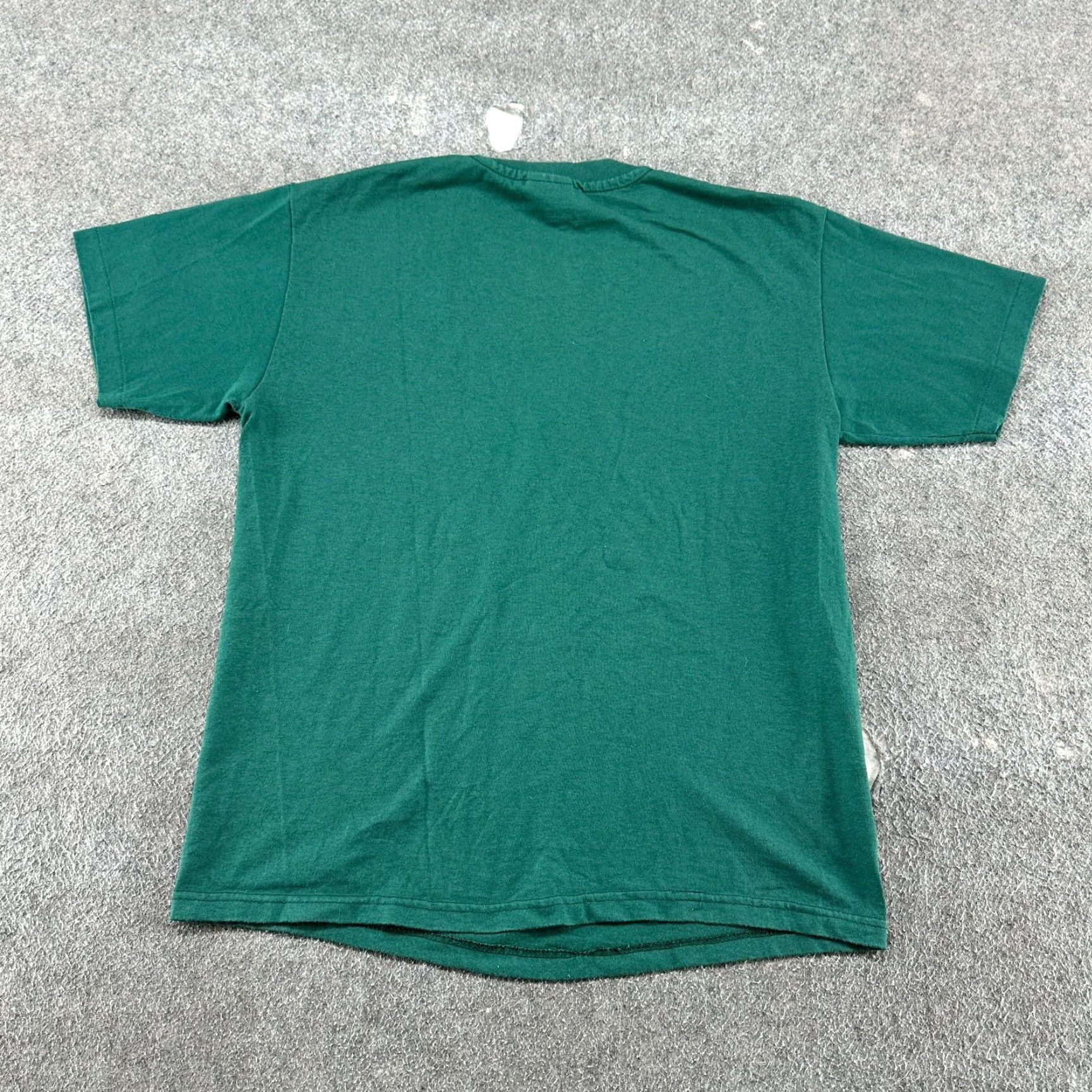 Hanes VINTAGE Hanes PRC Shirt Men M Green 90s Nike Dri-FIT T-Shirt Short Sleeve Crew Neck Green Mens 90s Rose Reflective Swoosh Logo Cotton Size US M / EU 48-50 / 2 - 3 Thumbnail
