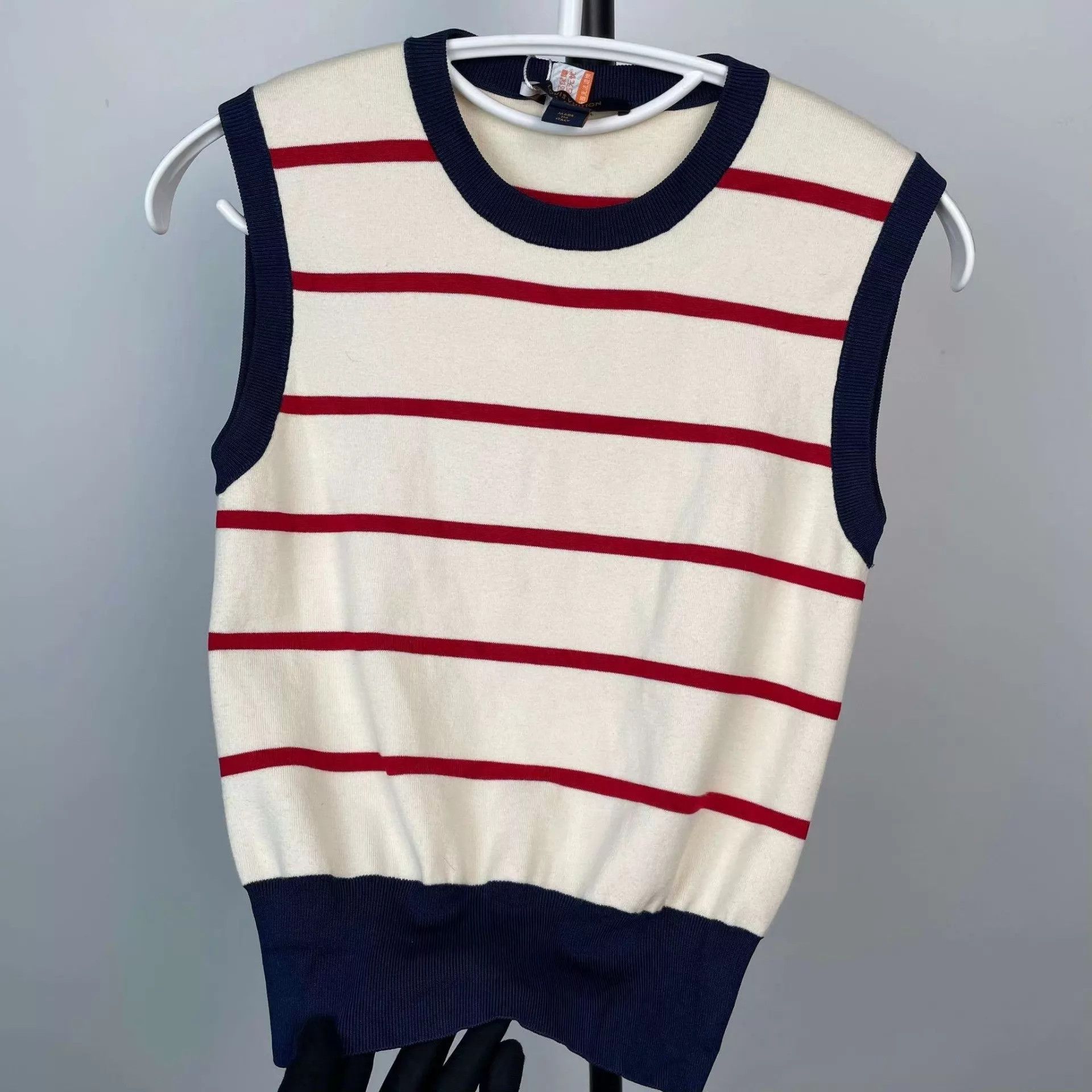 Louis Vuitton LV 95 New Sleeveless Colorblock Top XS Size XS / US 0-2 / IT 36-38 - 7 Thumbnail
