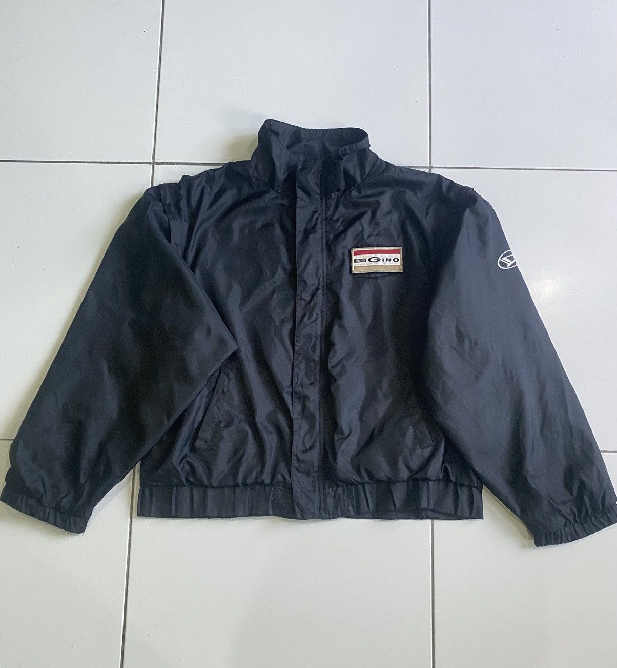 Japanese Brand Vintage Daihatsu mira Gino Motor Sport black Jacket Size US L / EU 52-54 / 3 - 1 Thumbnail