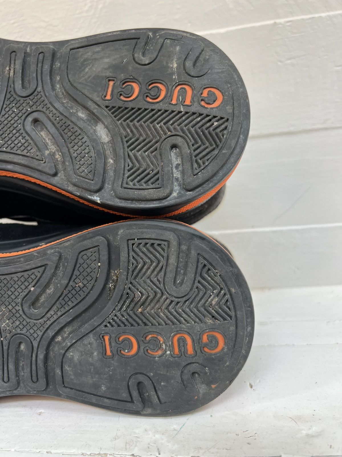 Gucci Gucci Ultrapace Black White Orange Size US 6 / EU 39 - 18 Thumbnail