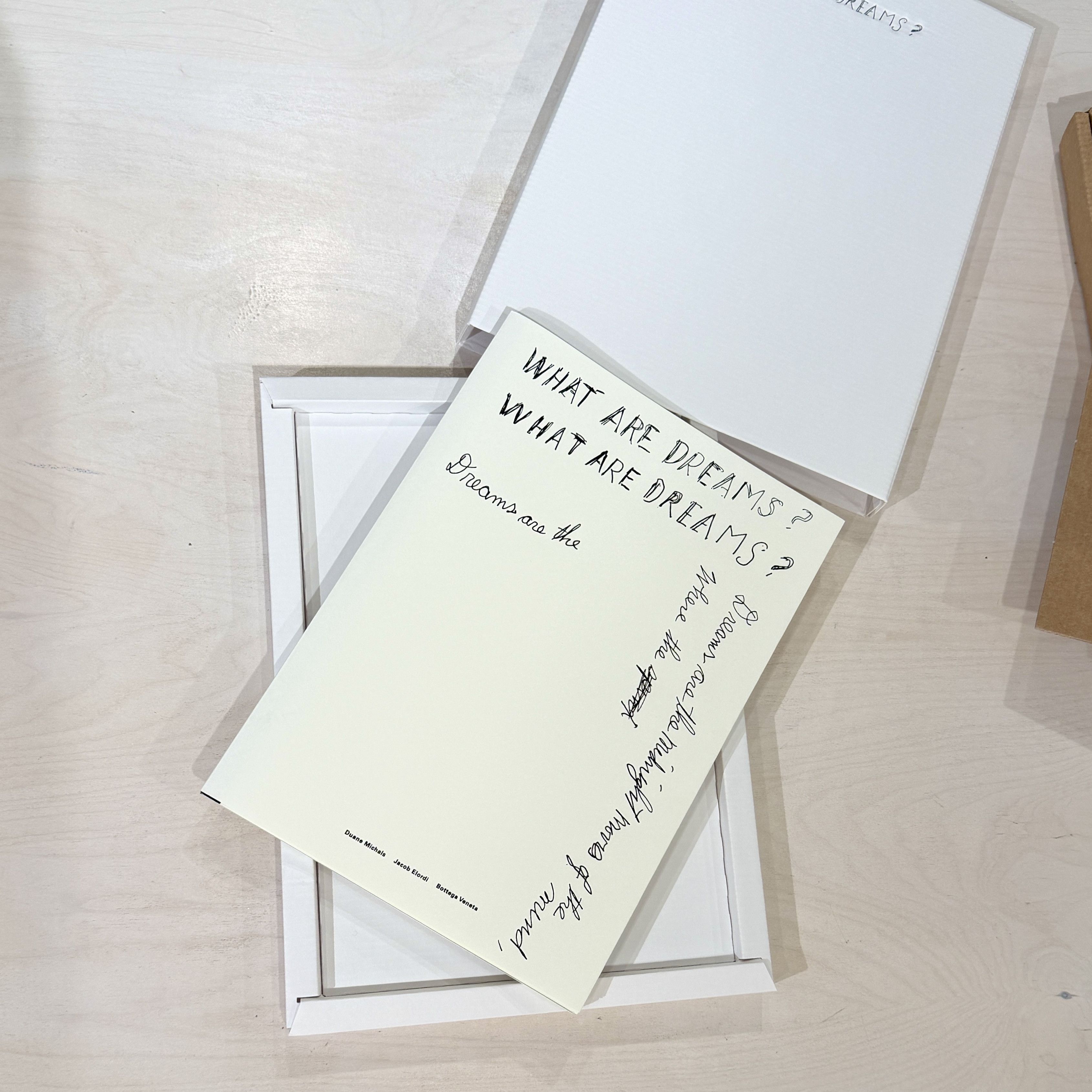 Bottega Veneta 'WHAT ARE DREAMS?' - Limited edition publication by BOTTEGA Size ONE SIZE - 4 Thumbnail